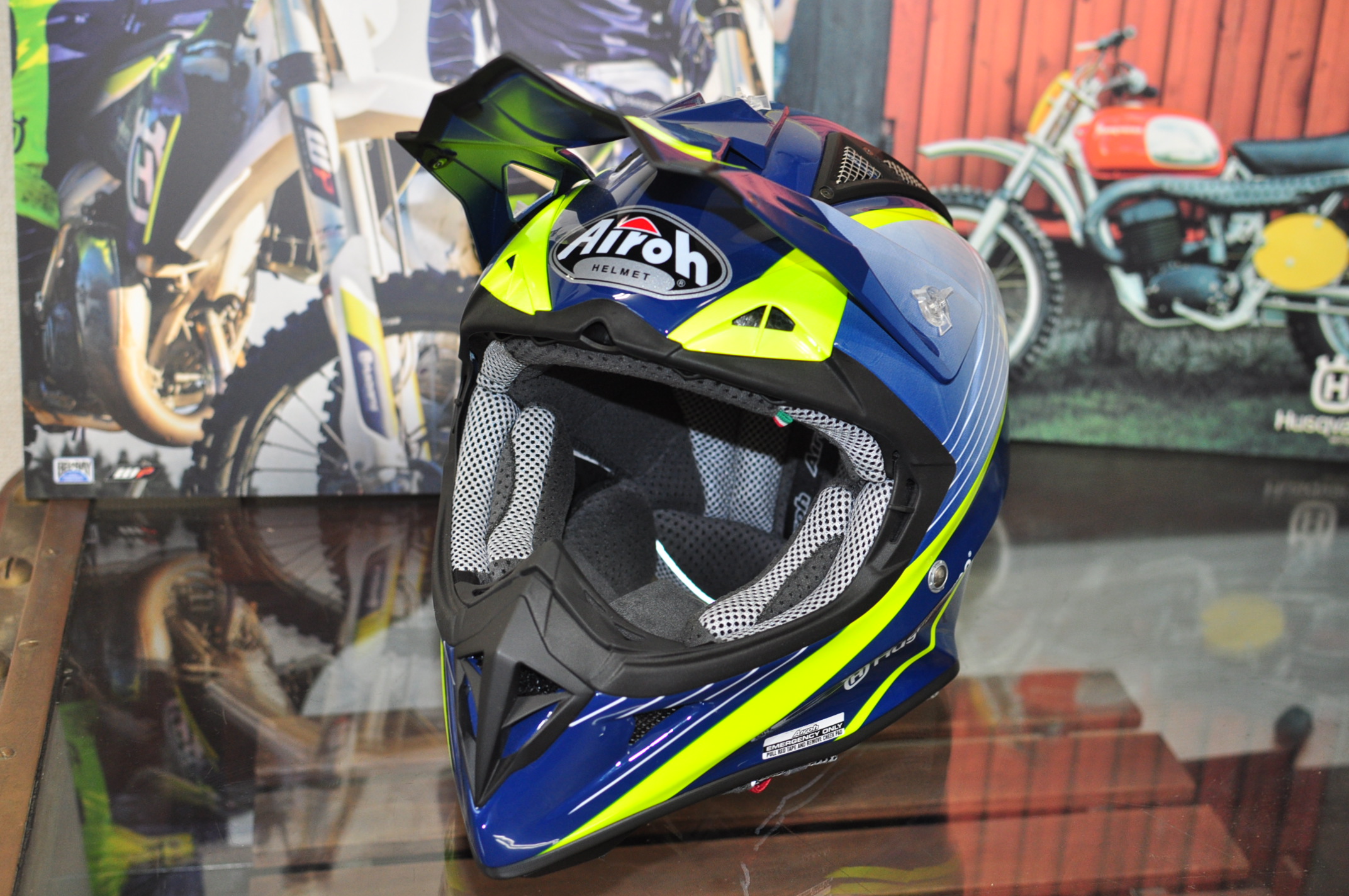 Husqvarna Airoh Aviator Helmet | ALTAIR MOTOR